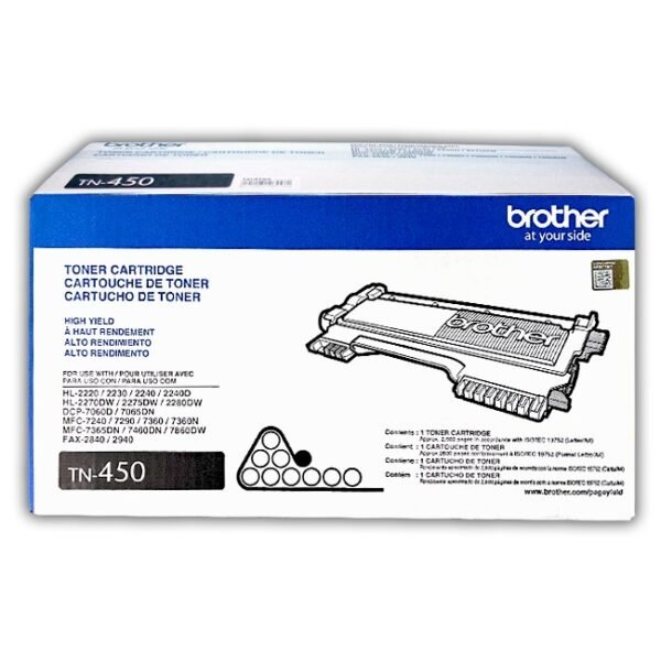 Toner Brother HL 2130, MFC-7860, 7460DN TN450 Original
