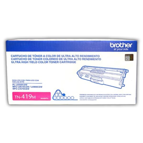 Toner Brother TN-419M Magenta Al Mejor Precio Original