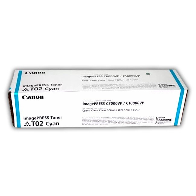 Toner Canon T02 Cyan Al Mejor Precio Original