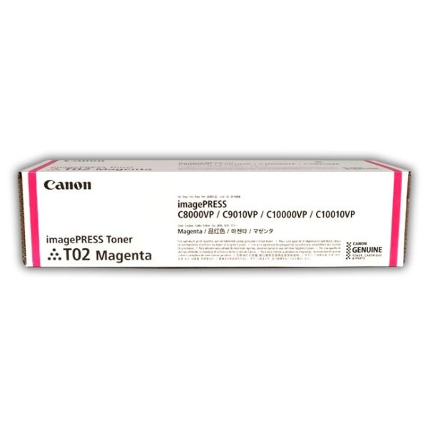 Toner Canon T02 Magenta Al Mejor Precio Original