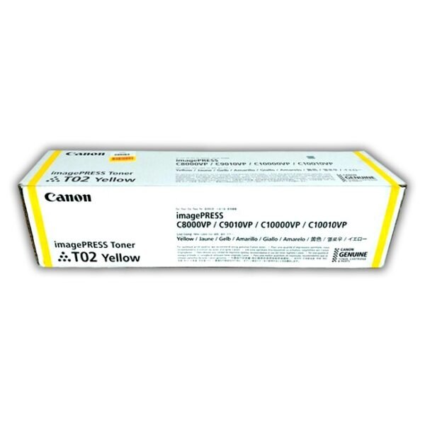 Toner Canon T02 Yellow Al Mejor Precio Original