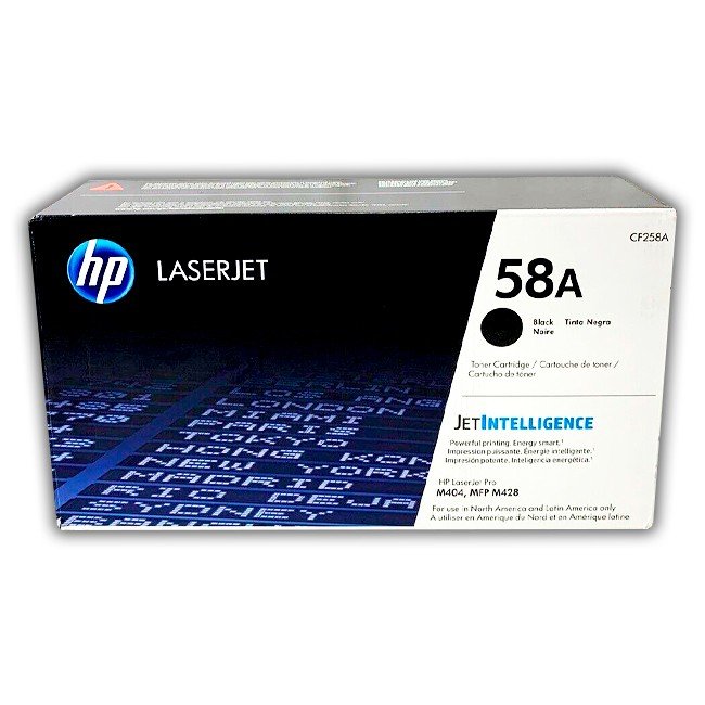 Toner HP 58A para LaserJet pro m428fdw CF258A