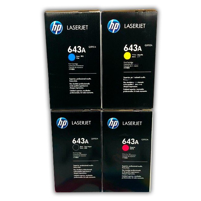 Toner HP LaserJet 4700dn, 4700 643a Pack
