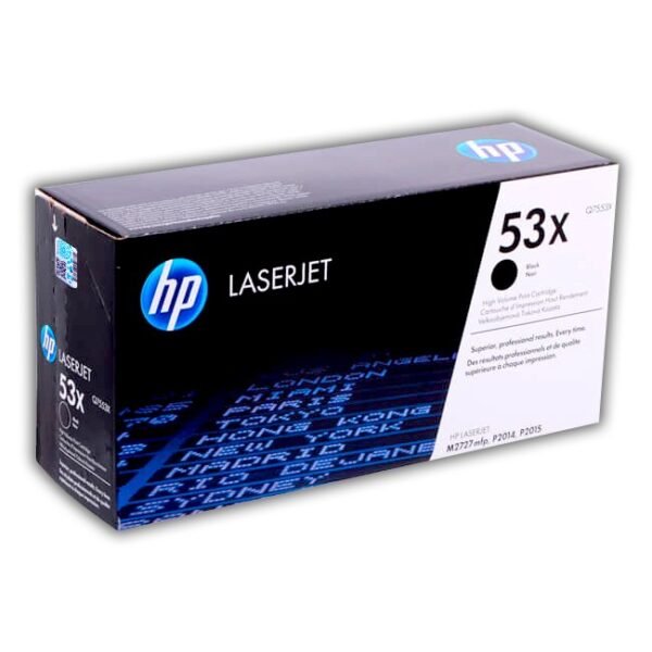 Toner HP Laserjet 53X Negro Q7553X original