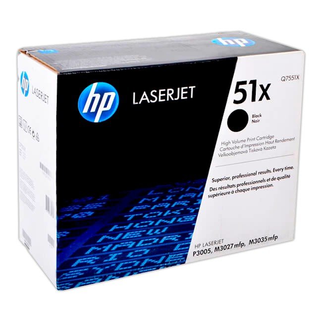 Toner HP LaserJet m3035, p3005, m3027 Q7551X 51x