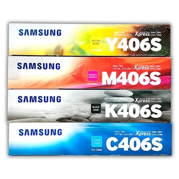 Toner Samsung CLP-360, 365, 406S CLT-406S Pack Original
