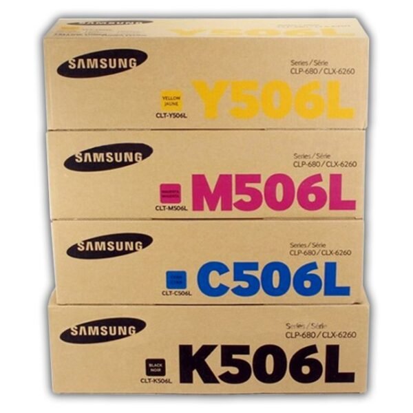 Toner Samsung CLP-680ND, 680DW CLT-506L Pack Original