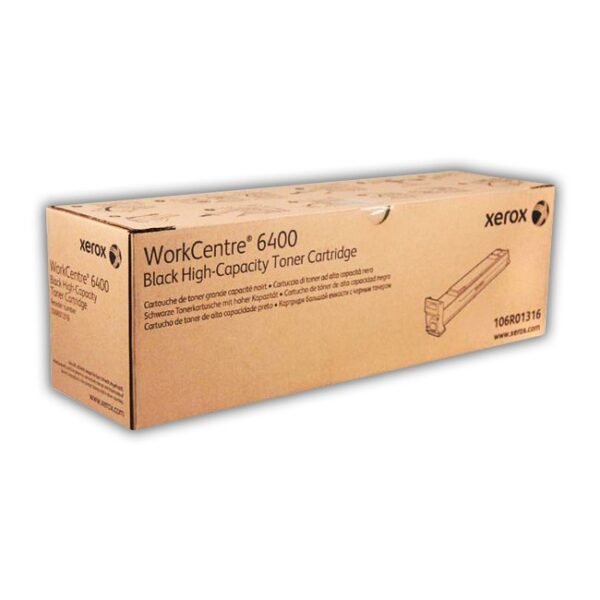▷Toner Xerox  106R01316 Cartucho Original Negro