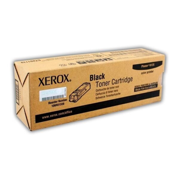 Toner Xerox  106R01338 Cartucho Original Negro