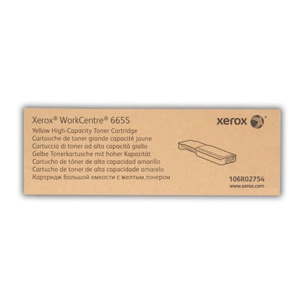 Toner Xerox 106R02754 Yellow Al mejor Precio Original