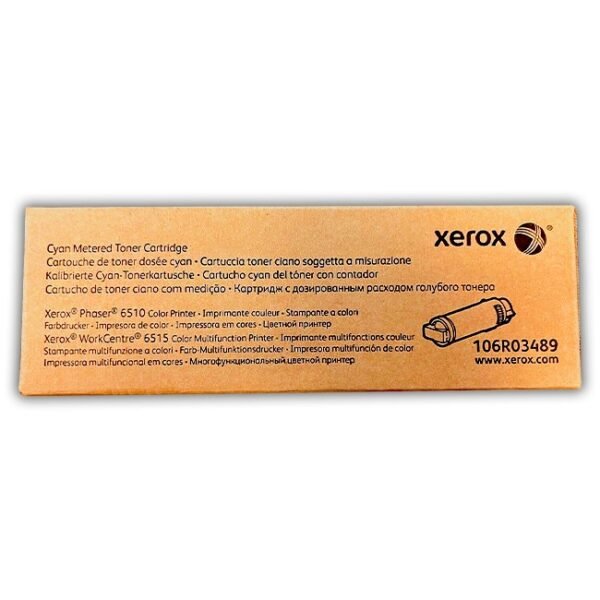Toner Xerox 106R03489 Cyan Al Mejor Precio Metered