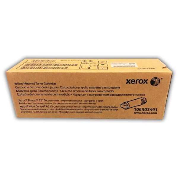 Toner Xerox 106r03491 Yellow Al Mejor Precio Metered