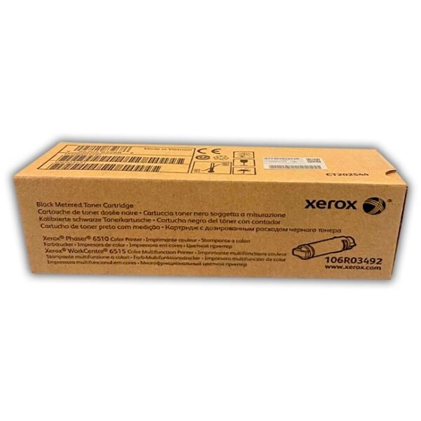 Toner Xerox 106R03492 Negro Al Mejor Precio Metered