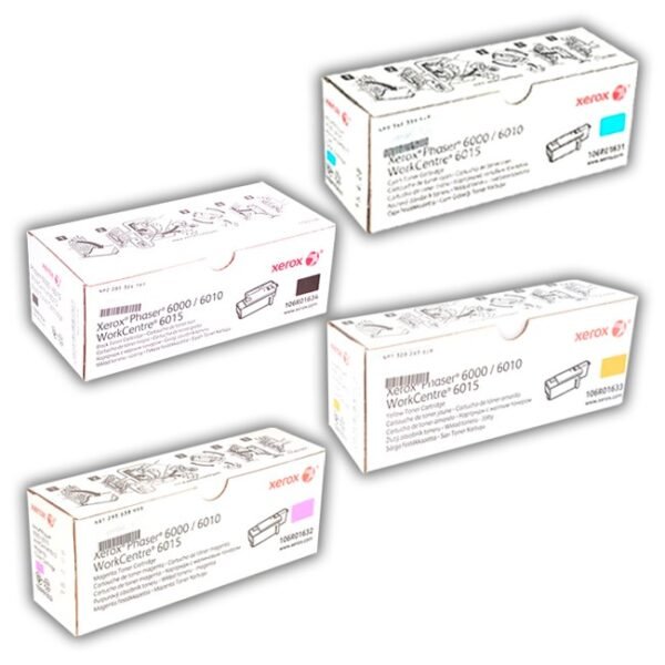 Toner Xerox 6000, 6010, 6015 Pack Al Mejor Precio