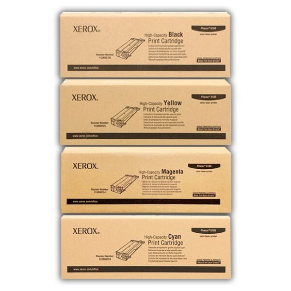 Toner Xerox Phaser 6180 Pack Original Al Mejor Precio