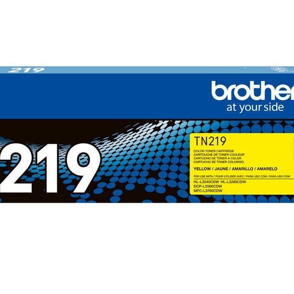 TONER TN-219Y YELLOW P L3560 L3760 L3280 1200KPG