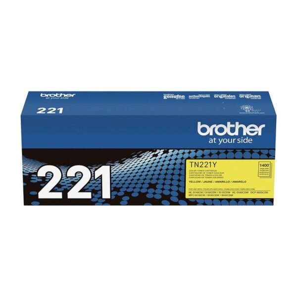 Toner TN-221Y Yellow Hl3150CdnHl3170Cdw 1400 Pag