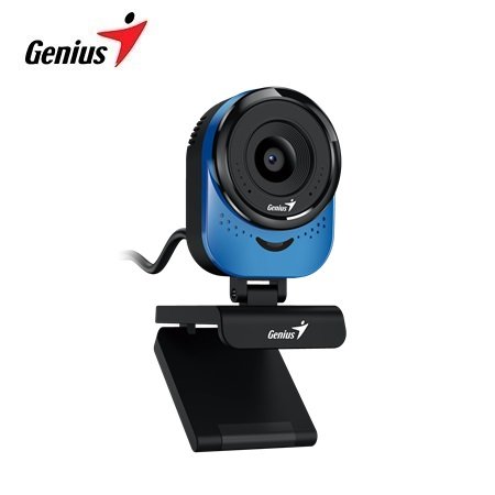 CAMARA GENIUS FACECAM 1000X Q HD 720P ROTACIÓN DE 360° USB BLUE (32200009401)
