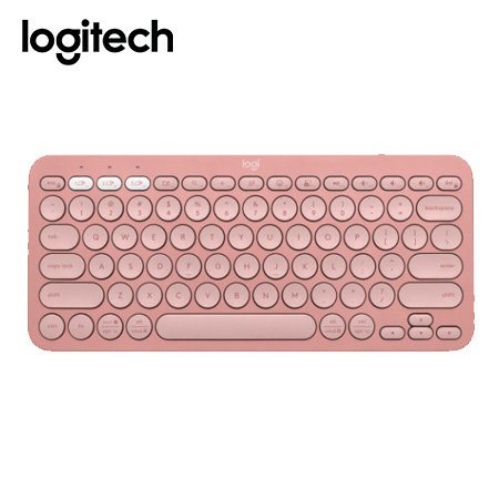 TECLADO LOGITECH PEBBLE 2 K380S BLUETOOTH/WIRELESS SP ROSE (920-011785)