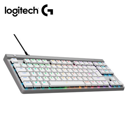 TECLADO LOGITECH G515 TKL WIRED LIGHTSYNC RGB / KEYCONTROL WHITE (920-012869)
