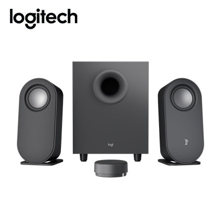 PARLANTE LOGITECH Z407 2.1 / 80W / BLUETOOTH /  BLACK (980-001348)