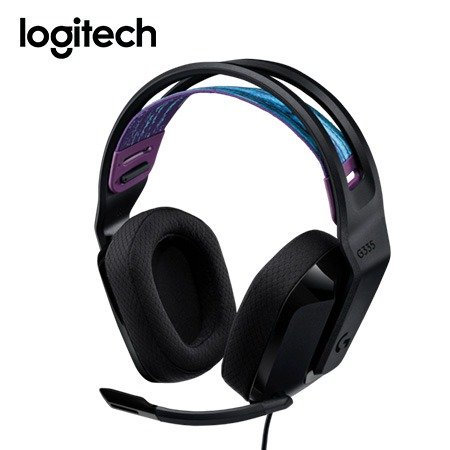 AUDIFONO C/MICROF. LOGITECH G335 BLACK (981-000977)-P2