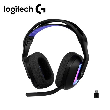 AUDIFONO C/MICROF. LOGITECH G522 90H LIGHTSPEED/BT/CABLE USB-C LIGHTSYNC RGB BLACK (981-001543)