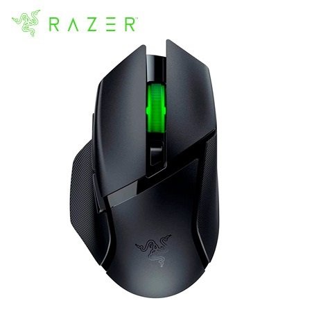 MOUSE RAZER BASILISK V3 X 18K DPI MULTI-DISPOSITIVO 535H WIRELESS / BT SWITCH MECHANICAL CHROMA BLACK (RZ01-04870100-R3U1)