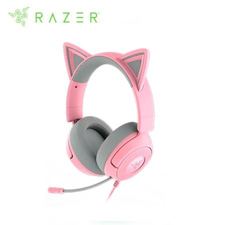 AUDIFONO C/MICROF. RAZER KRAKEN KITTY V3 X MULTI-PLATFORM 40MM 7.1 QUARTZ (RZ04-05350100-R3U1)